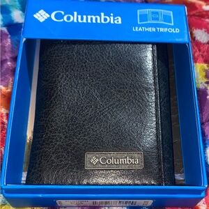 Columbia Black Leather Wallet